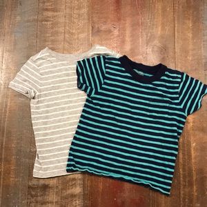 Boys striped t-shirts